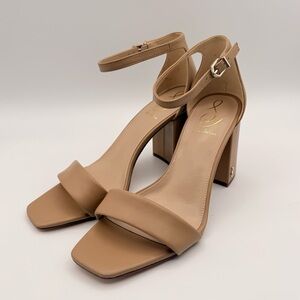 Sam Edelman Daniella NWT Leather Ankle Strap Block Heel Sandals Women’s